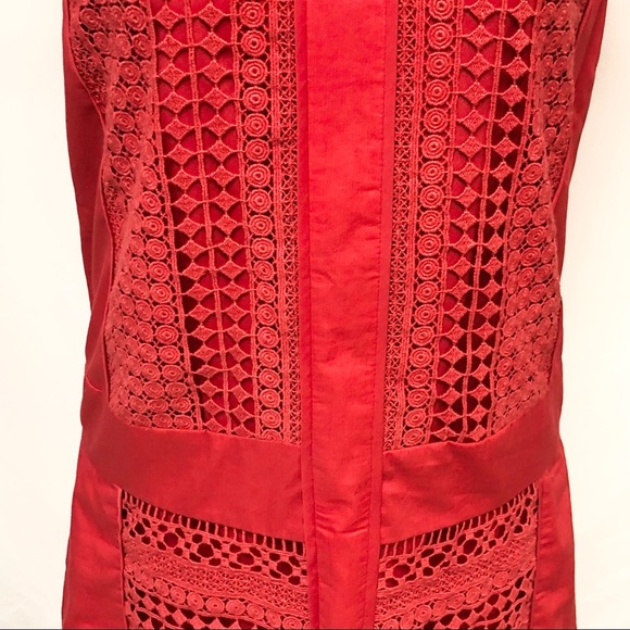 J. Crew Geo Lace Shift Dress Sz XS - Picture 5 of 12